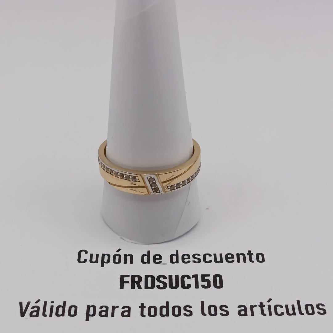 ANILLOS DAMA ORO 14K 2 (NUEVO)