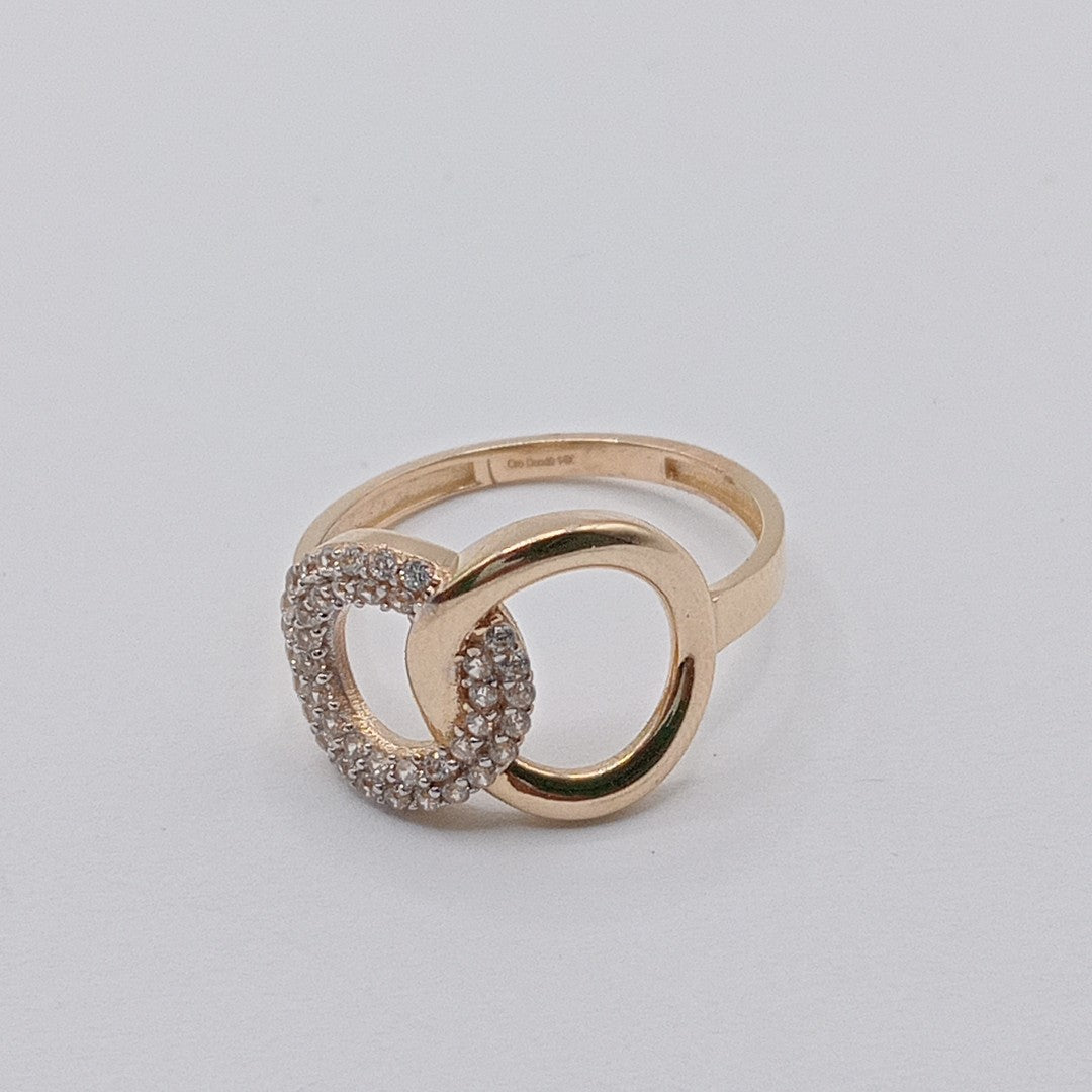 ANILLOS DAMA ORO 14K 2 (NUEVO)