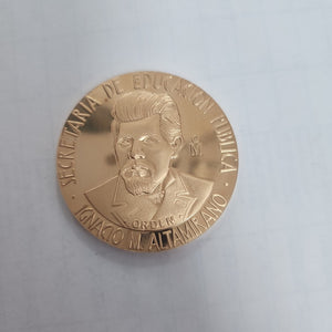 MEDALLA CONMEMORATIVA ORO 21 K 42,00 GRMS (SEMINUEVO)