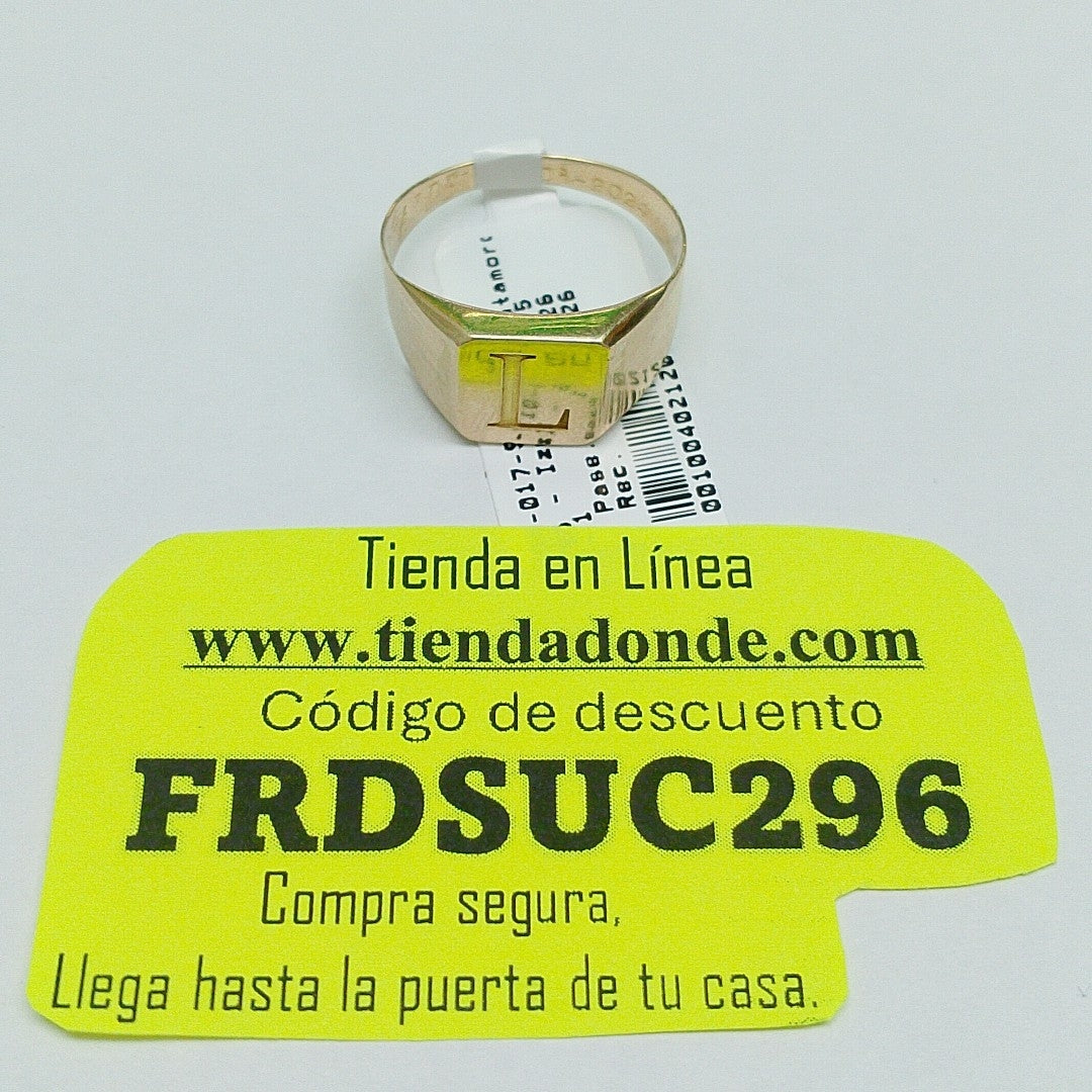 ANILLO ORO 14 K 4,00 GRMS (SEMINUEVO)