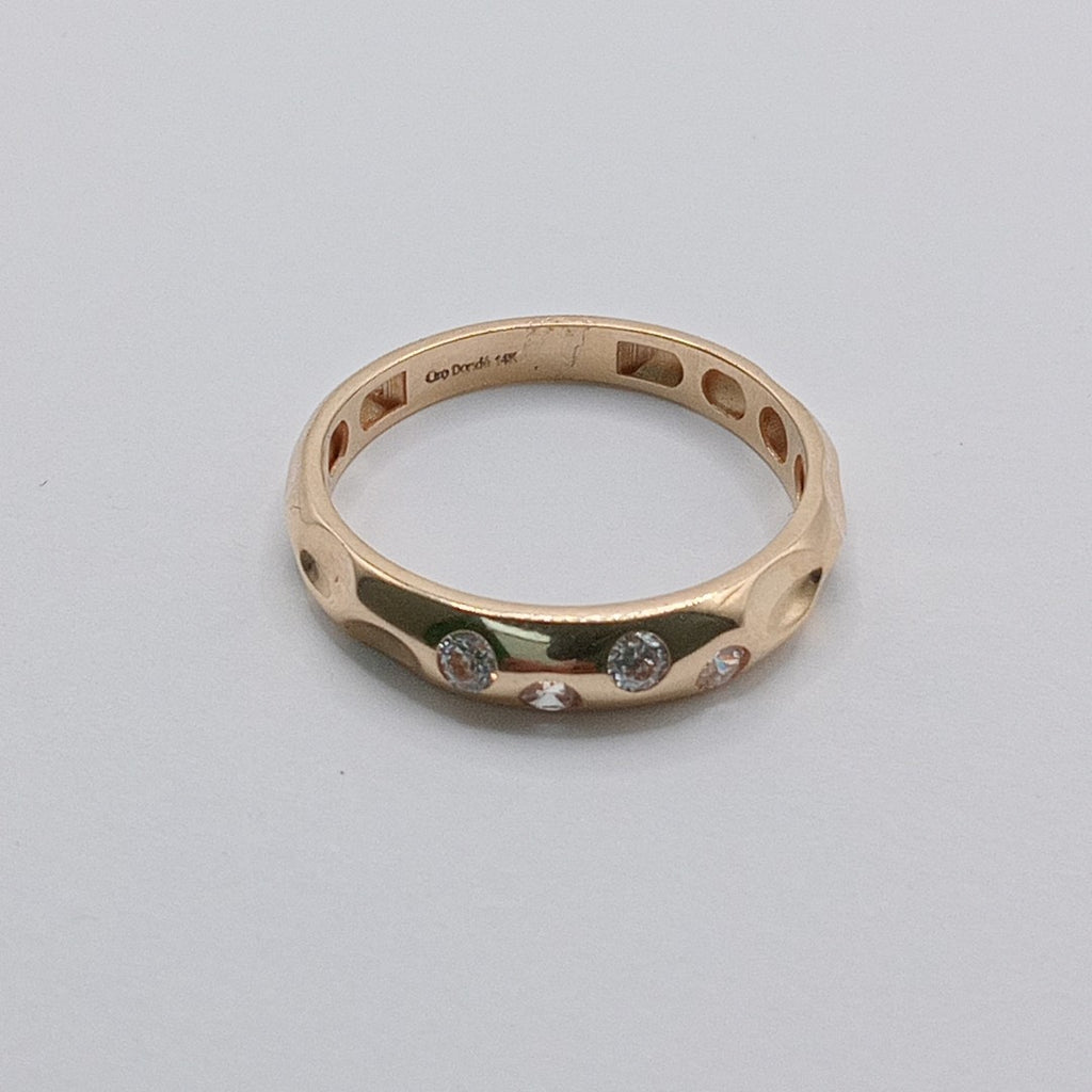 ANILLOS DAMA ORO 14K 2 (NUEVO)