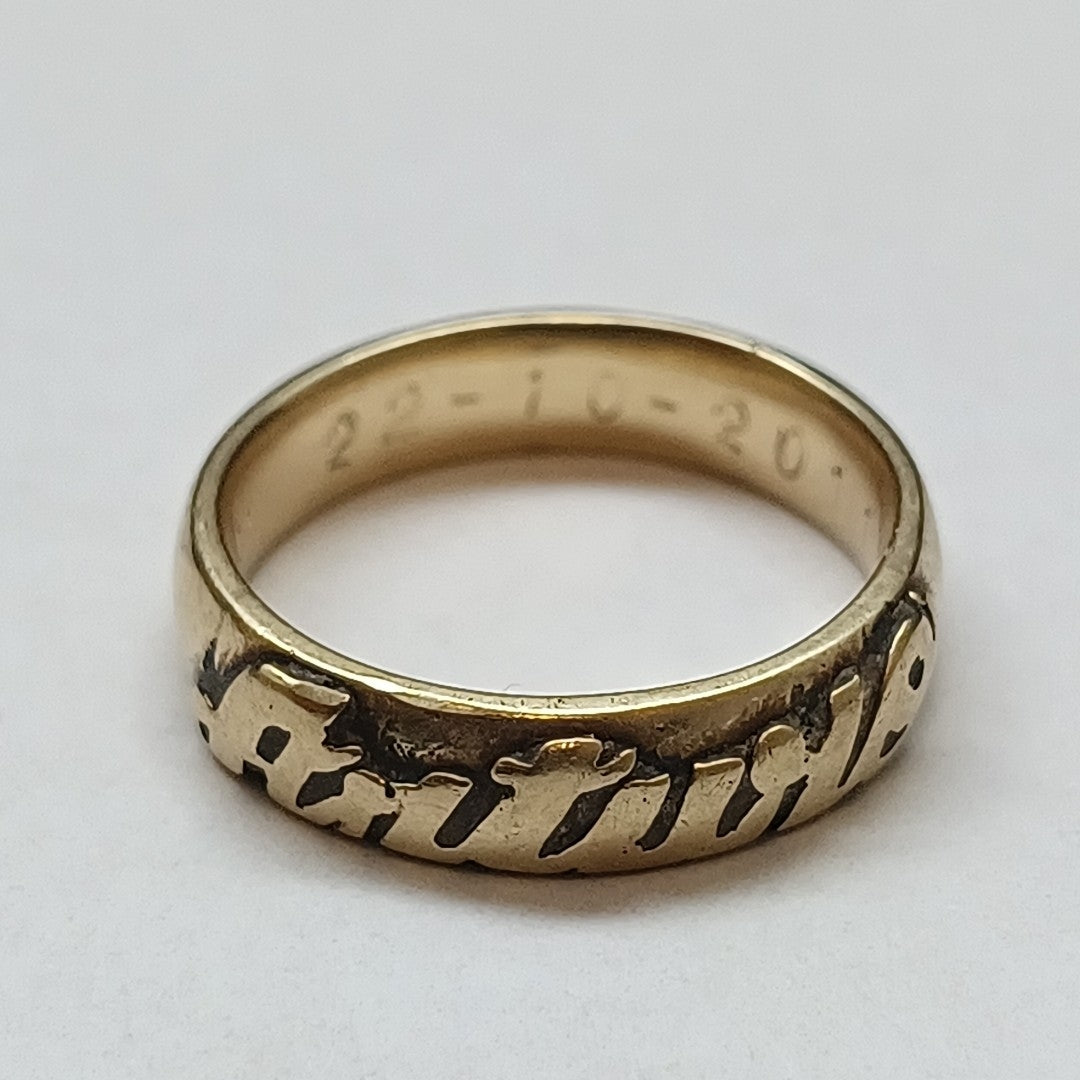 ARGOLLA ORO 14 K 5,50 GRMS (SEMINUEVO)
