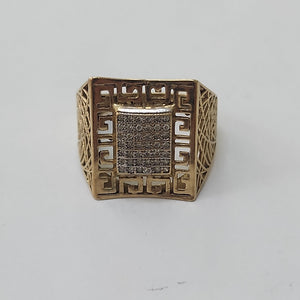 ANILLO ORO 10 K 5.8 GRMS (SEMINUEVO)