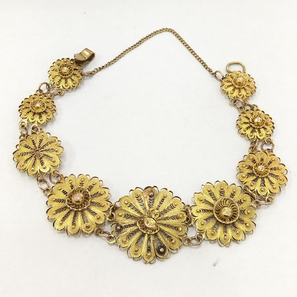 K1 10,70 GRMS 14 K ESPECIFICACIONES COMPLEMENTARIAS PULSERA TEJIDO ESPECIAL (SEMINUEVO)