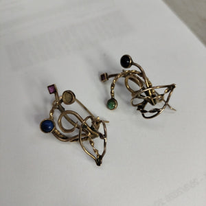 ARETES PAR ORO 8 K 5,10 GRMS (SEMINUEVO)