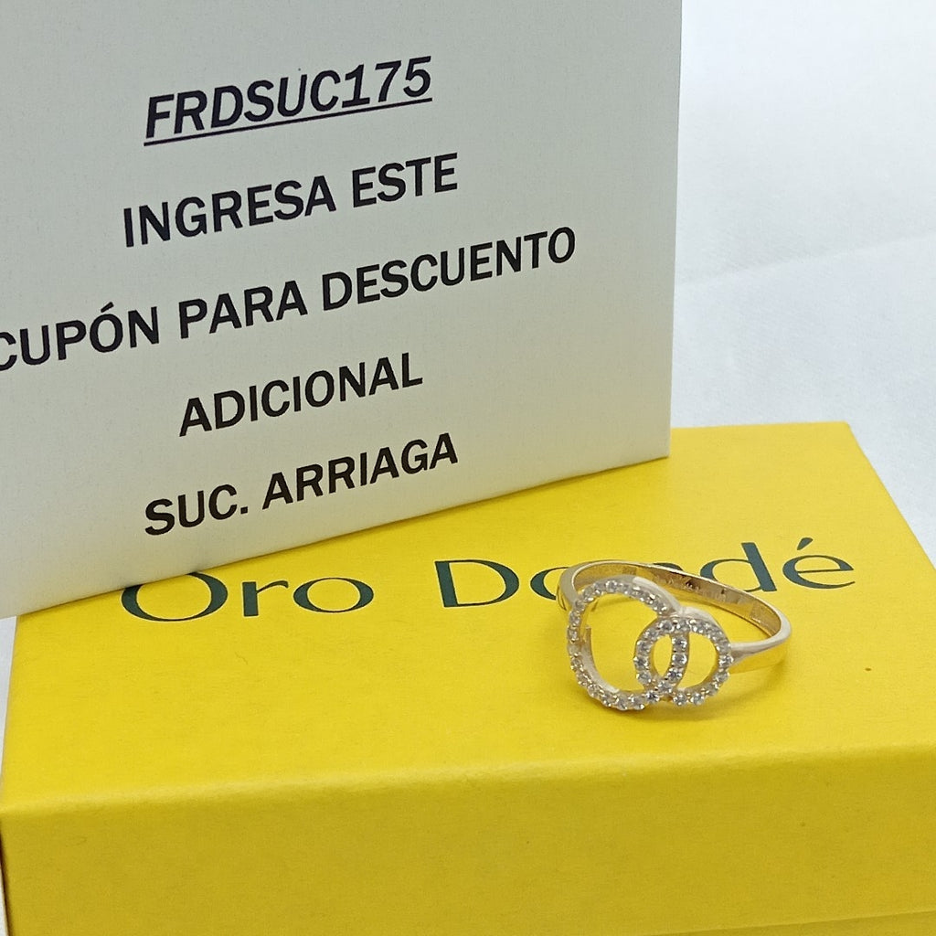 ANILLOS DAMA ORO 14K 1.8 (NUEVO)