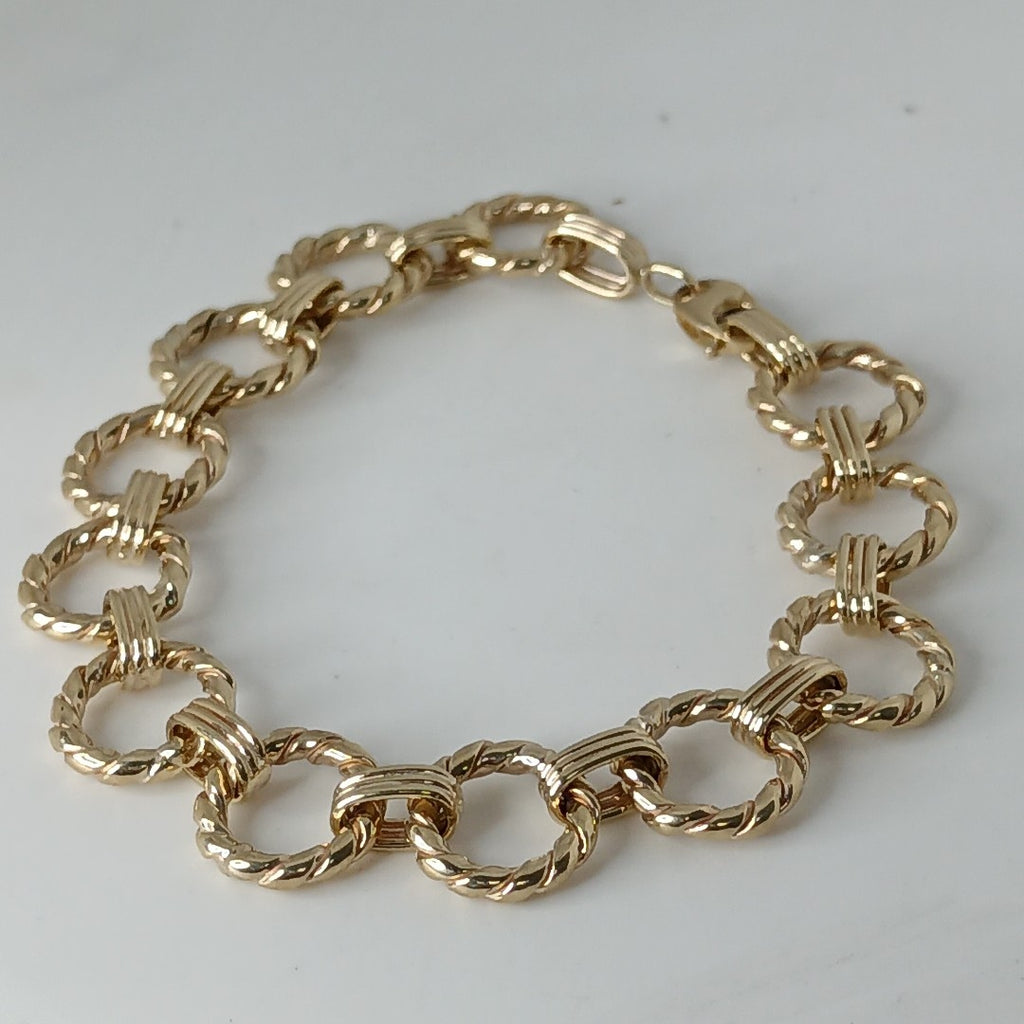 PULSERAS DAMA ORO 10K 13.5 (NUEVO)