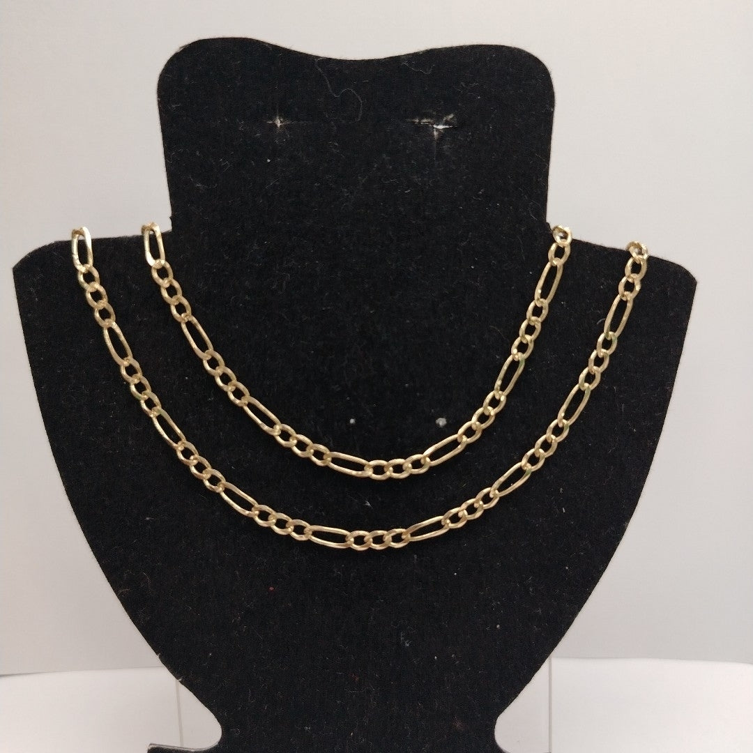 CADENA 3 X 1 5.91GR 50 CM 14K (NUEVO)