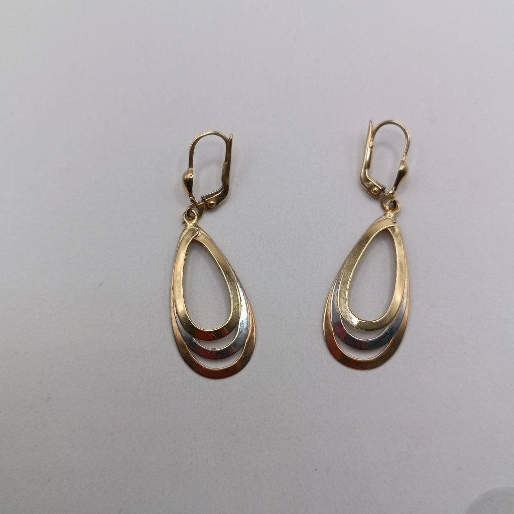 ARETES PAR ORO 14 K 3,40 GRMS (SEMINUEVO)
