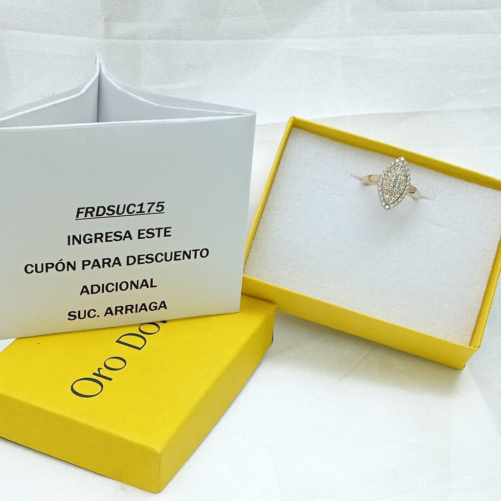ANILLOS DAMA ORO 14K 2.7 (NUEVO)
