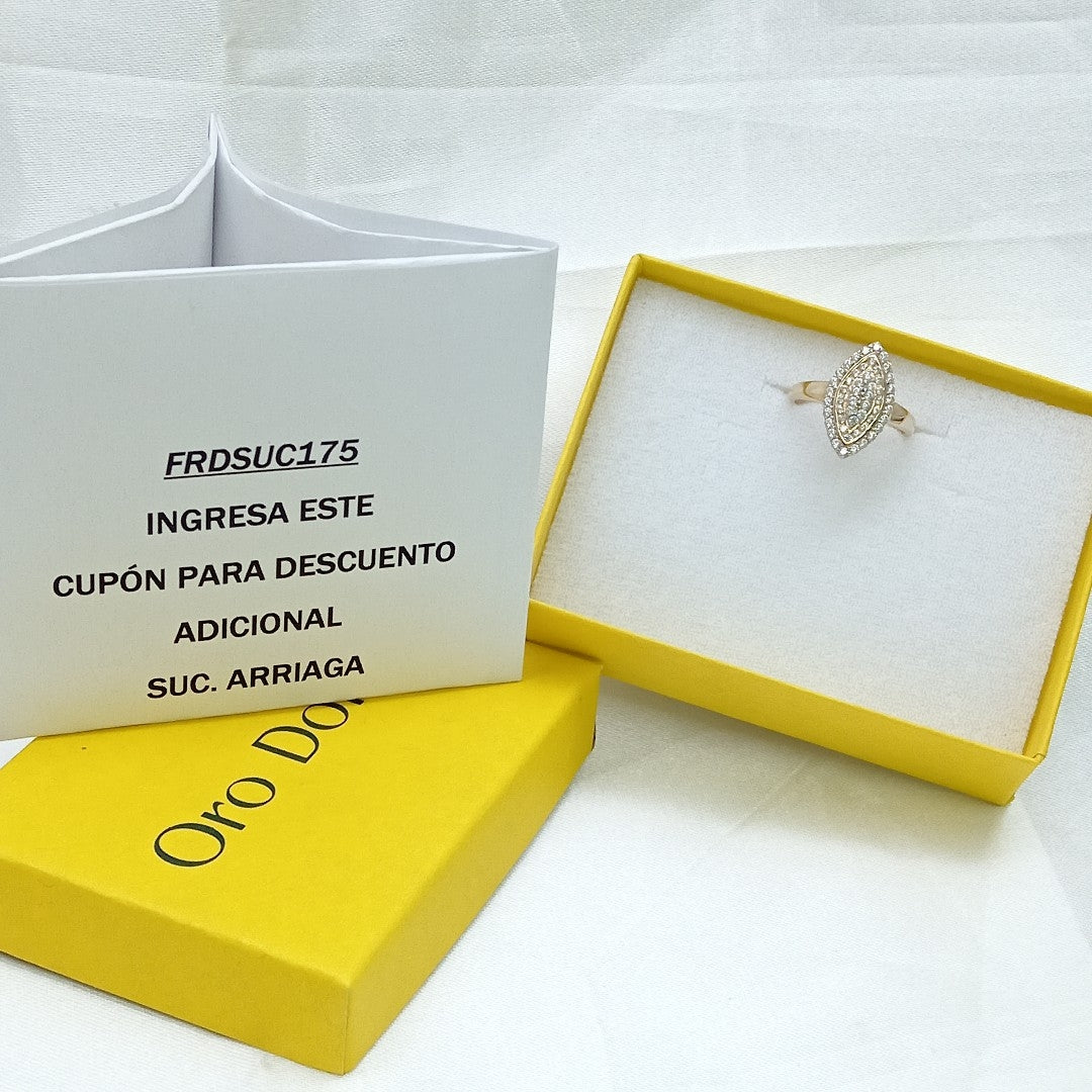 ANILLOS DAMA ORO 14K 2.7 (NUEVO)