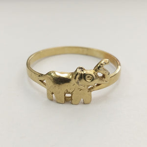 K1 1,40 GRMS 14 K ESPECIFICACIONES COMPLEMENTARIAS ANILLO DE ELEFANTE (SEMINUEVO)