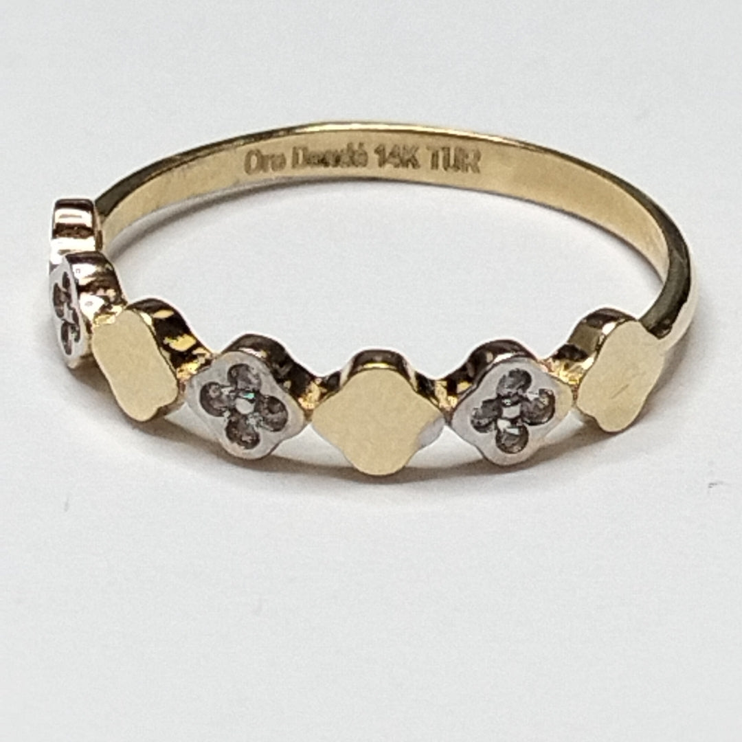 ANILLOS DAMA ORO 14K 1.4 (NUEVO)