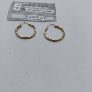 ARRACADAS PAR ORO 10 K 1.7 GRMS (SEMINUEVO)