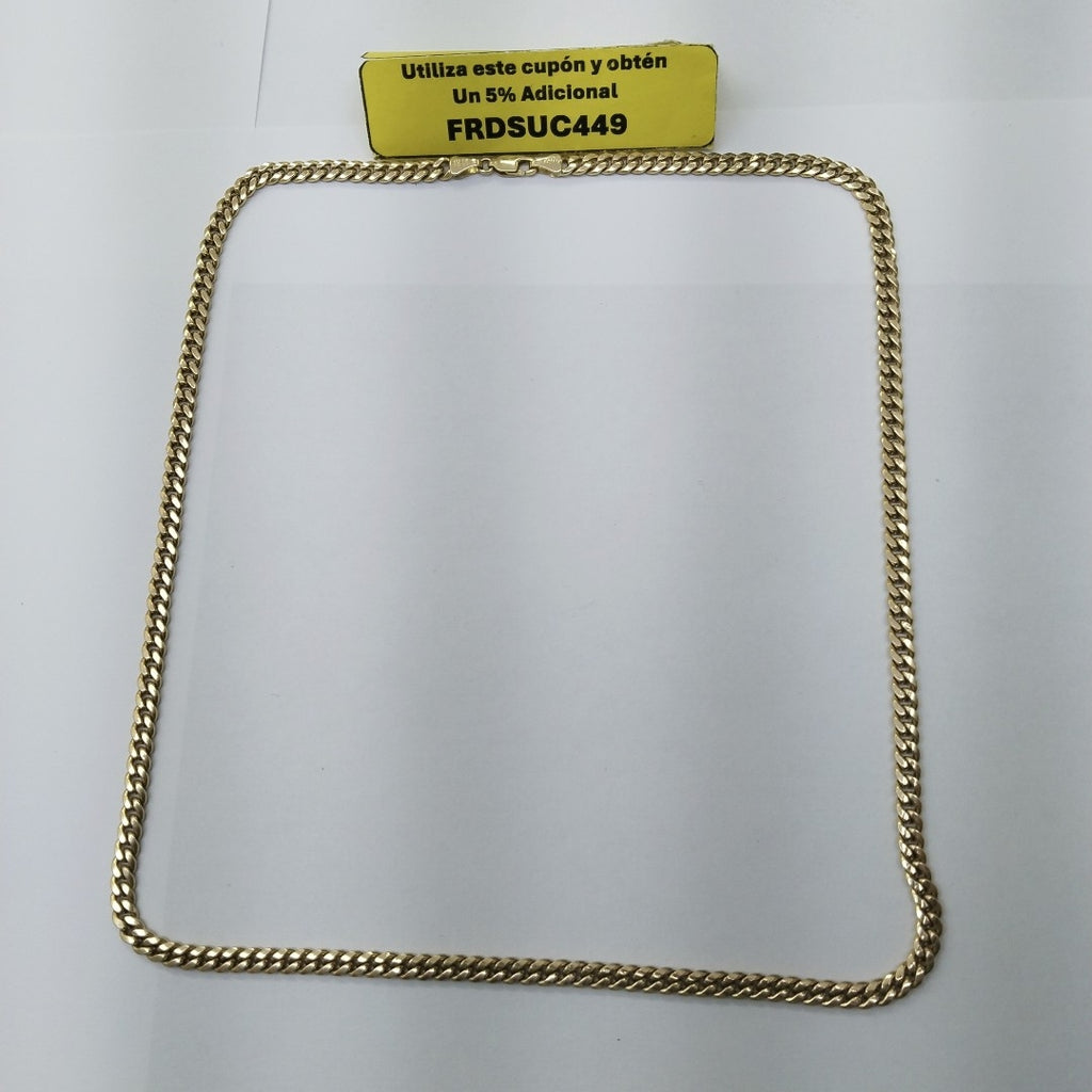 CADENA ORO 10 K 11.7 GRMS (SEMINUEVO)