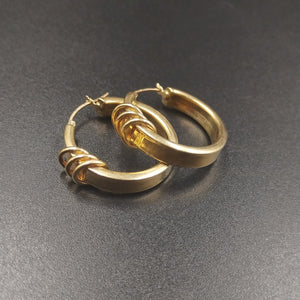 ARRACADAS PAR ORO 14 K 7,70 GRMS (SEMINUEVO)
