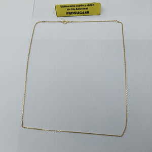 CADENA ORO 18 K 5.4 GRMS (SEMINUEVO)