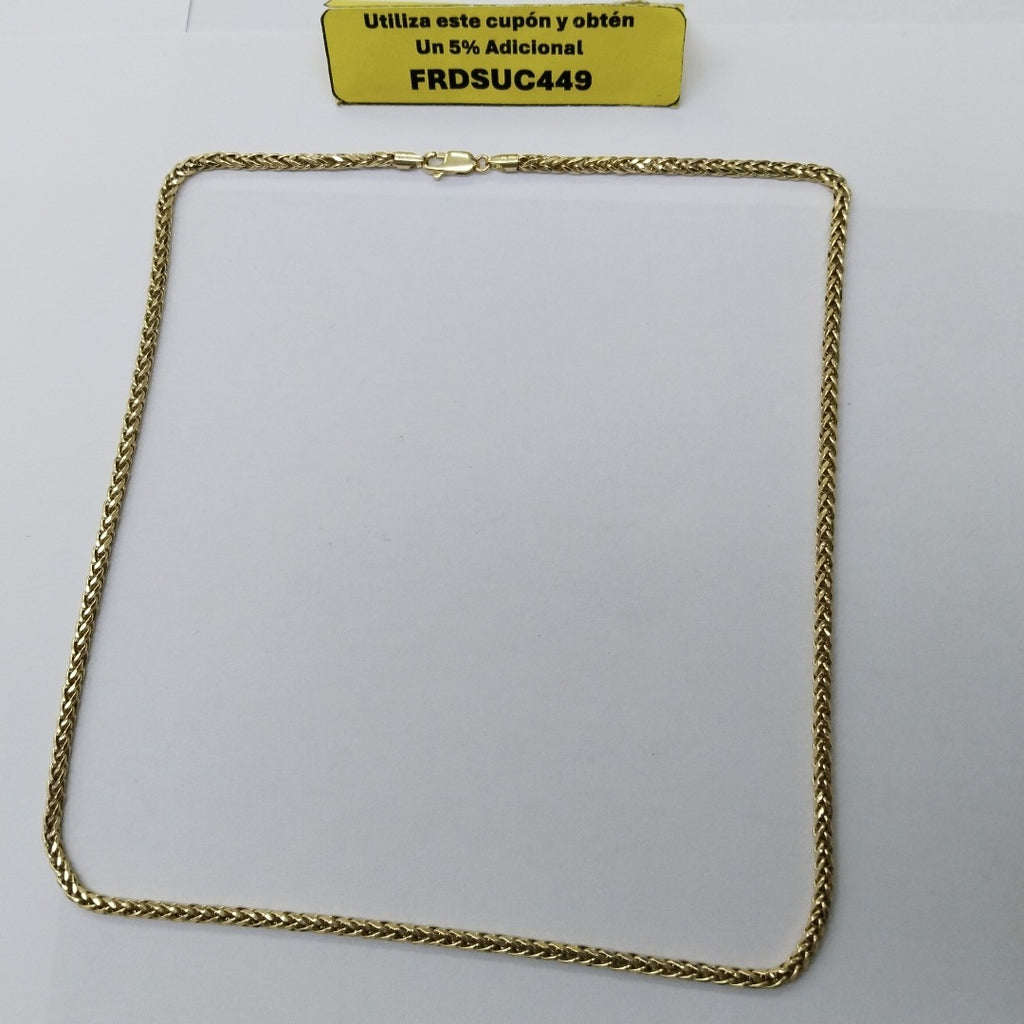 CADENA ORO 14 K 7.9 GRMS (SEMINUEVO)