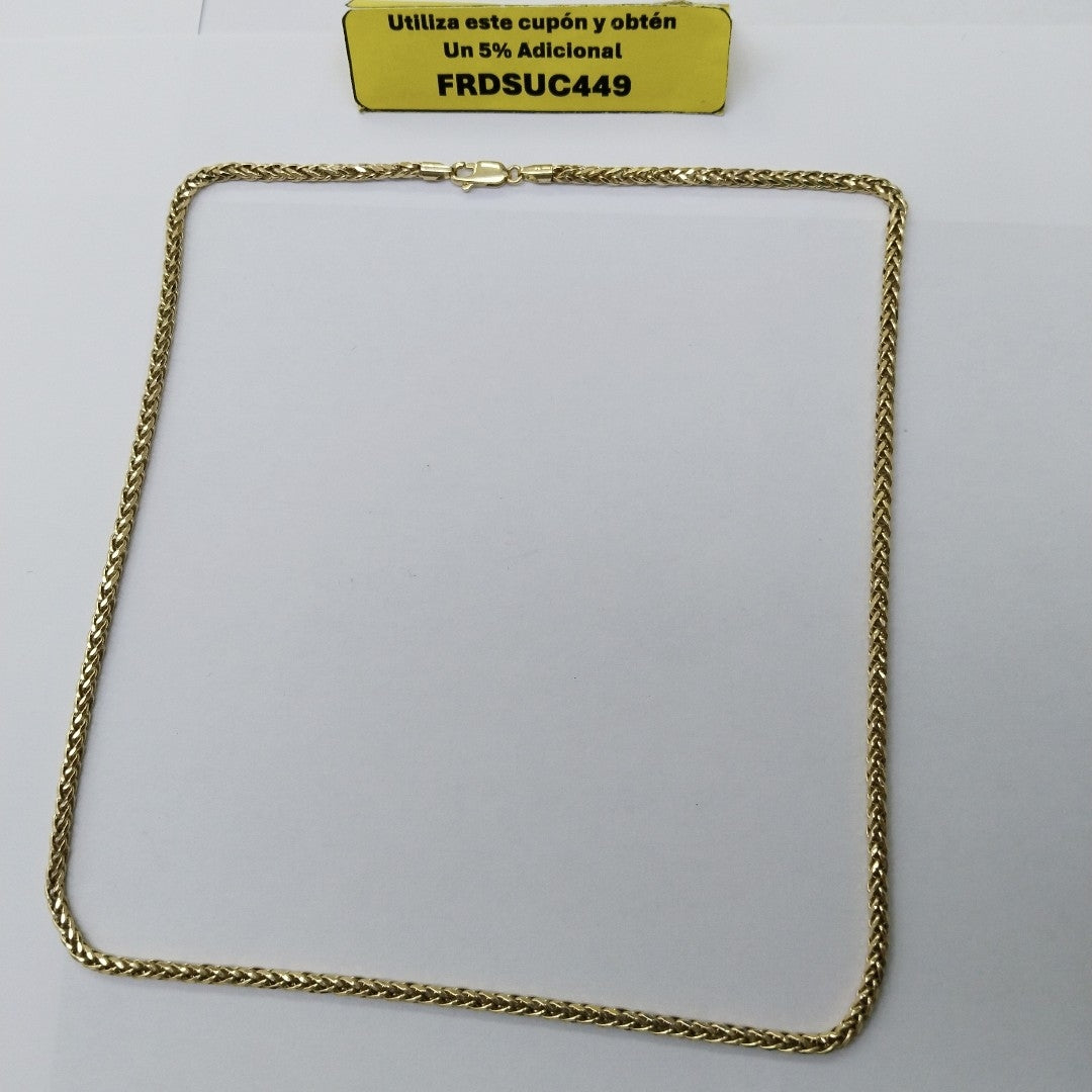 CADENA ORO 14 K 7.9 GRMS (SEMINUEVO)