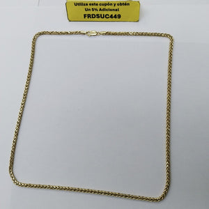 CADENA ORO 14 K 7.9 GRMS (SEMINUEVO)