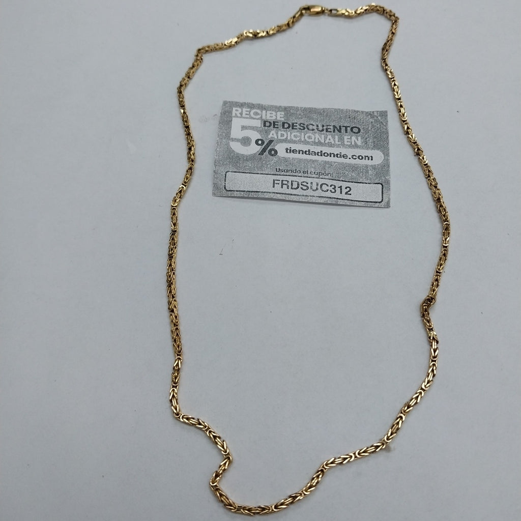 CADENA ORO 10 K 5.1 GRMS (SEMINUEVO)