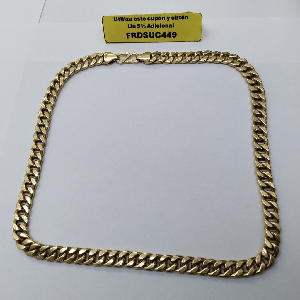 CADENA ORO 21 K 38.7 GRMS (SEMINUEVO)