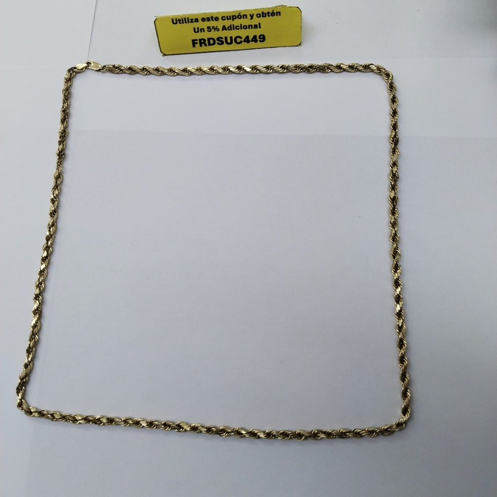 CADENA ORO 10 K 8.1 GRMS (SEMINUEVO)