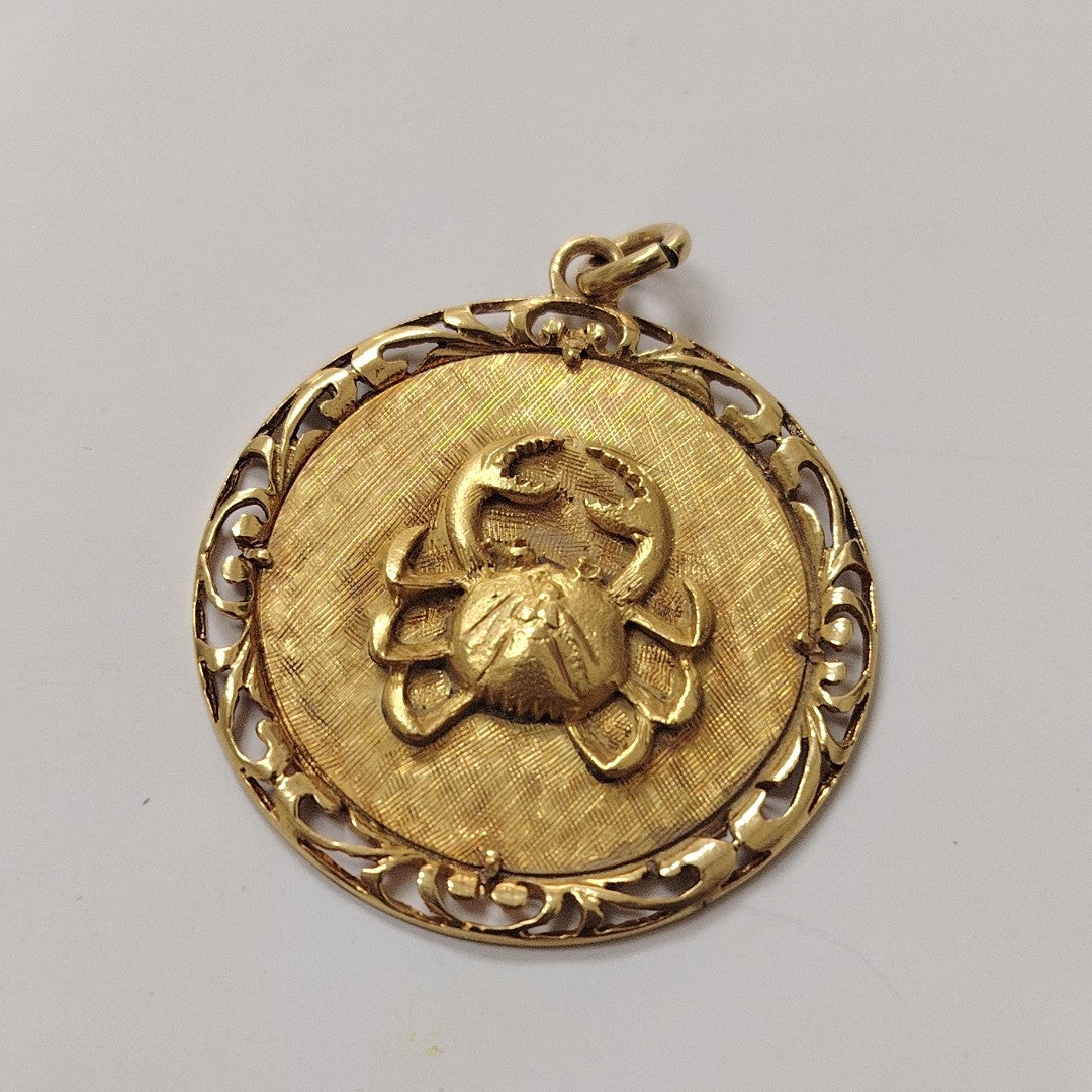 DIJE, MEDALLA PERSONAL ORO 18 K 7.5 GRMS (SEMINUEVO)
