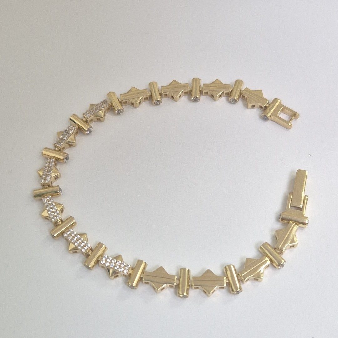 PULSERAS DAMA ORO 10K 9.8 (NUEVO)