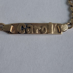 ESCLAVA ORO 10 K 4.2 GRMS (SEMINUEVO)
