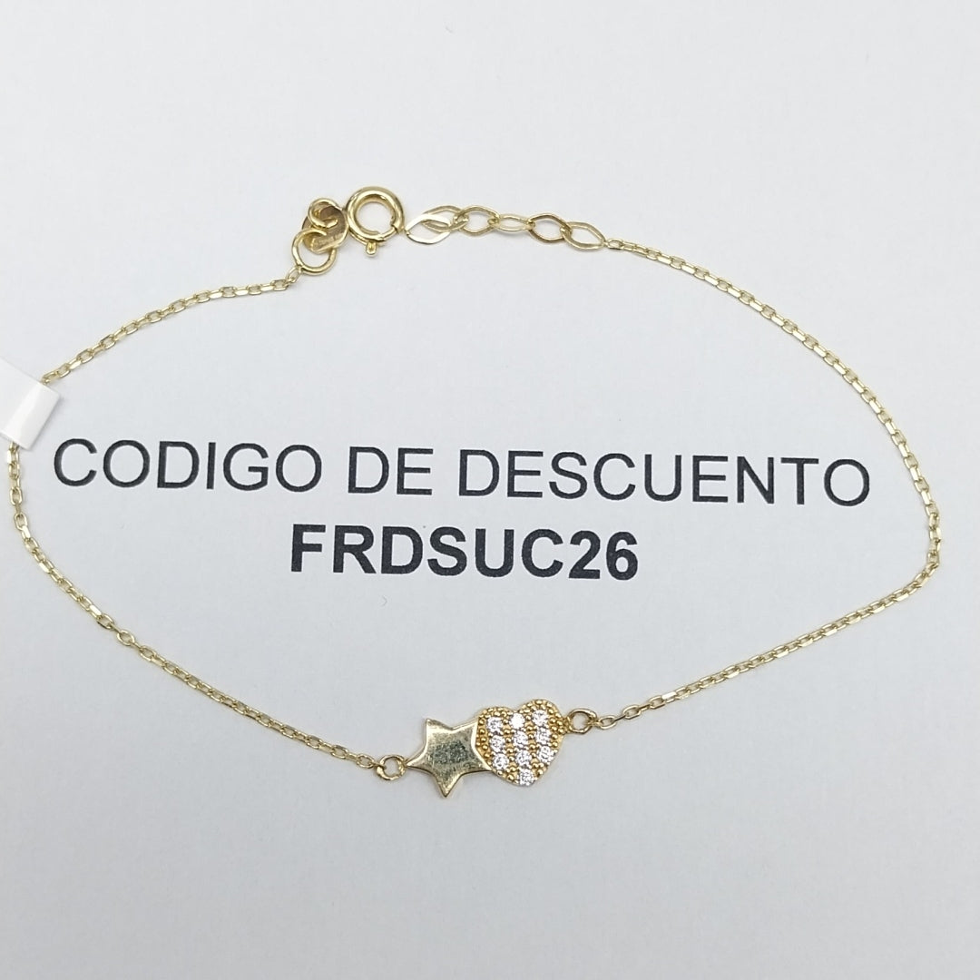 PULSERAS DAMA ORO 14K 1.2 (NUEVO)