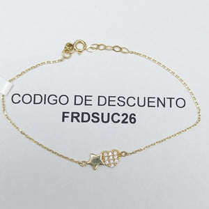 PULSERAS DAMA ORO 14K 1.2 (NUEVO)
