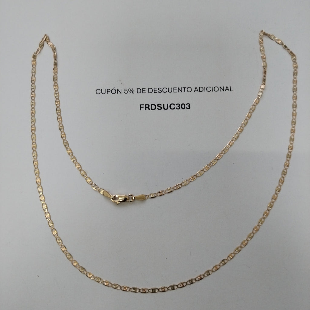 CADENA MARINERA 3.5G 55 CM (NUEVO)