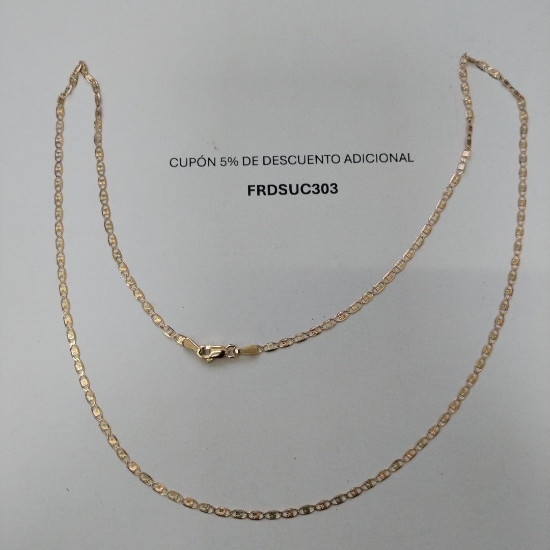 CADENA MARINERA 3.5G 55 CM (NUEVO)