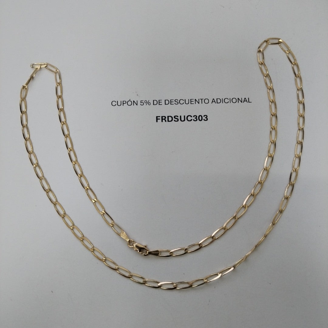 CADENA TEJIDO ESLABONES 6.8G 55 CM (NUEVO)