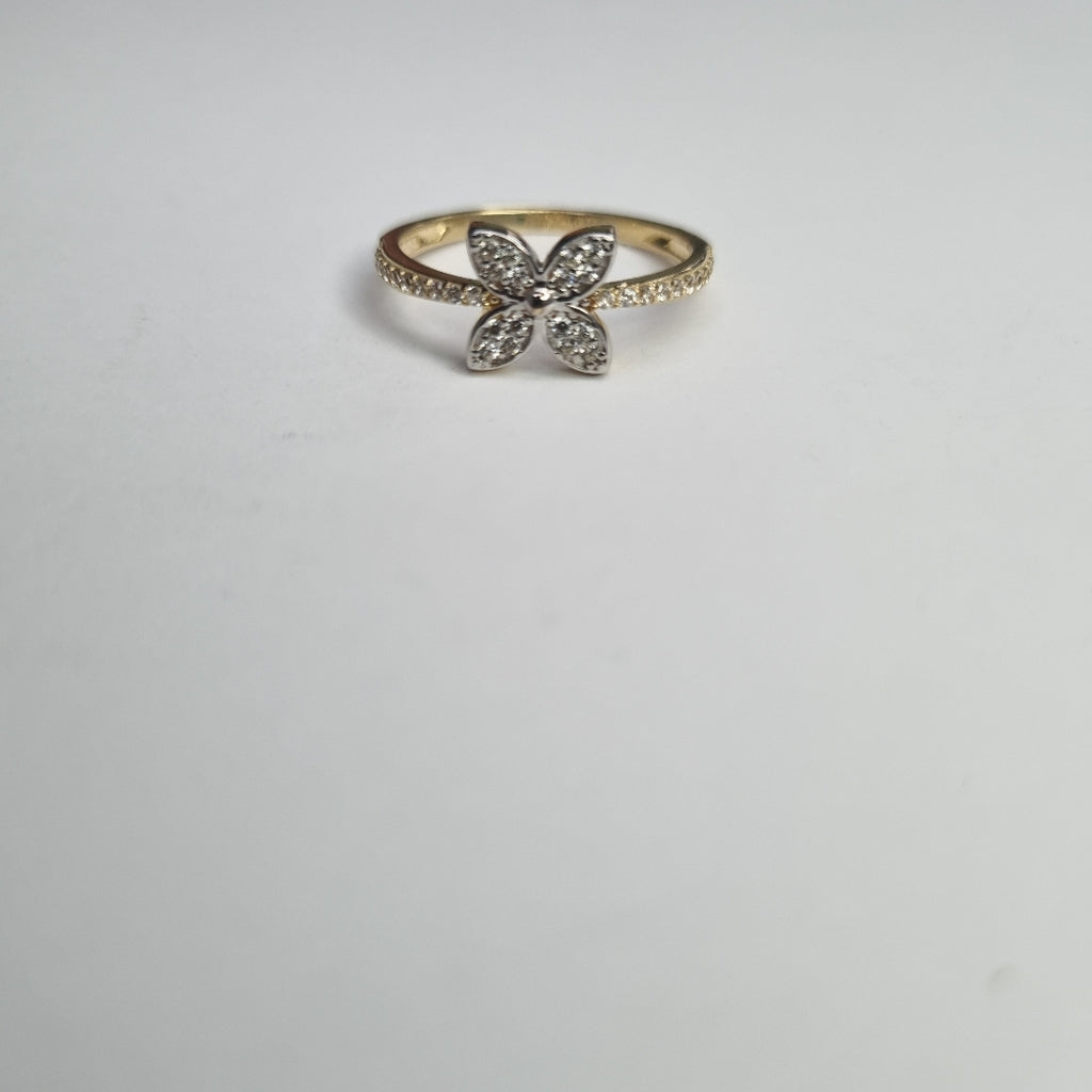 ANILLOS DAMA ORO 14K 2 (NUEVO)