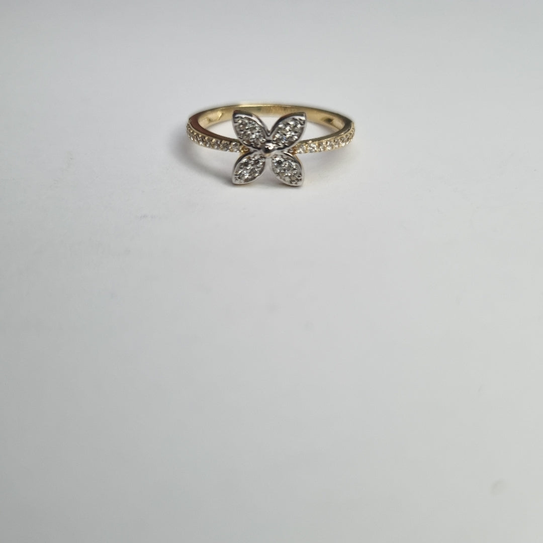 ANILLOS DAMA ORO 14K 2 (NUEVO)