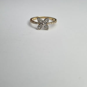 ANILLOS DAMA ORO 14K 2 (NUEVO)