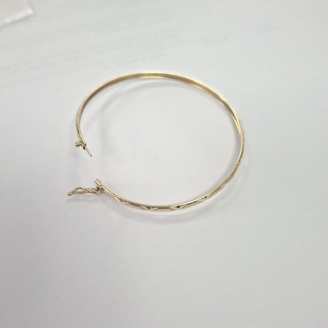 PULSERA RIGIDA ORO 14 K 2,10 GRMS (SEMINUEVO)