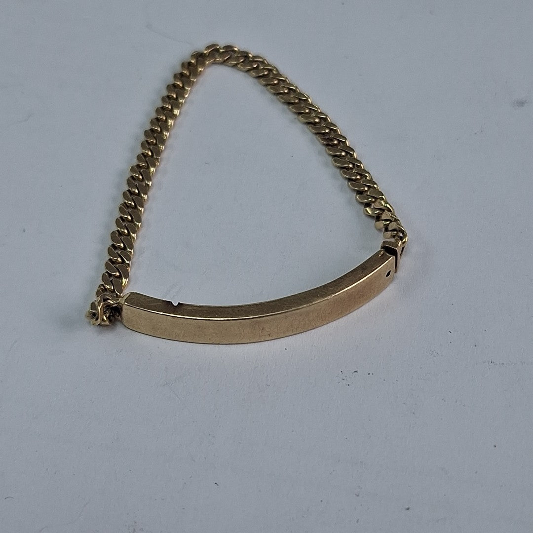 ESCLAVA ORO 14 K 7,90 GRMS (SEMINUEVO)