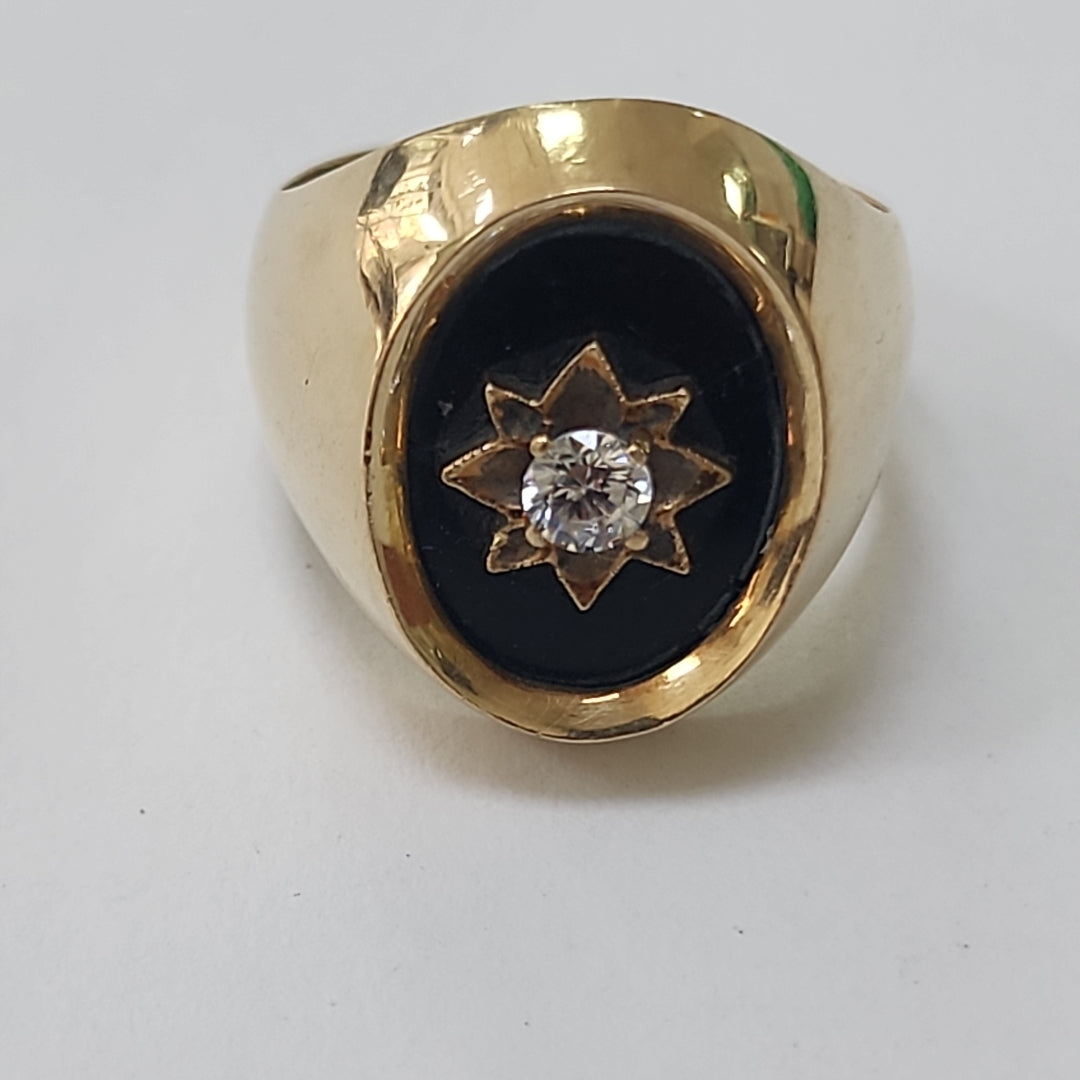 ANILLO ORO 14 K 15.2 GRMS (SEMINUEVO)