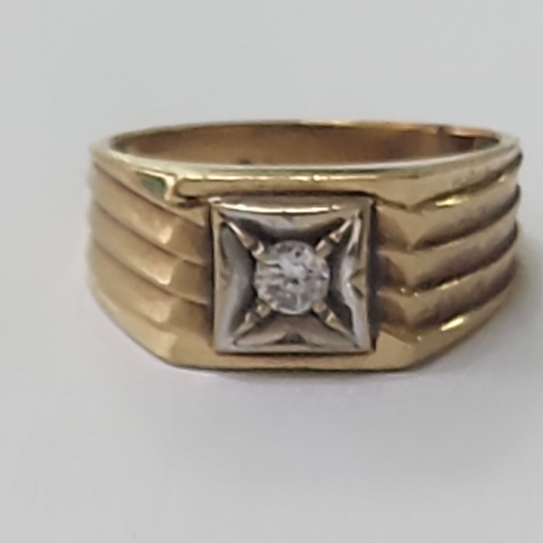 ANILLO ORO 14 K 5.4 GRMS (SEMINUEVO)