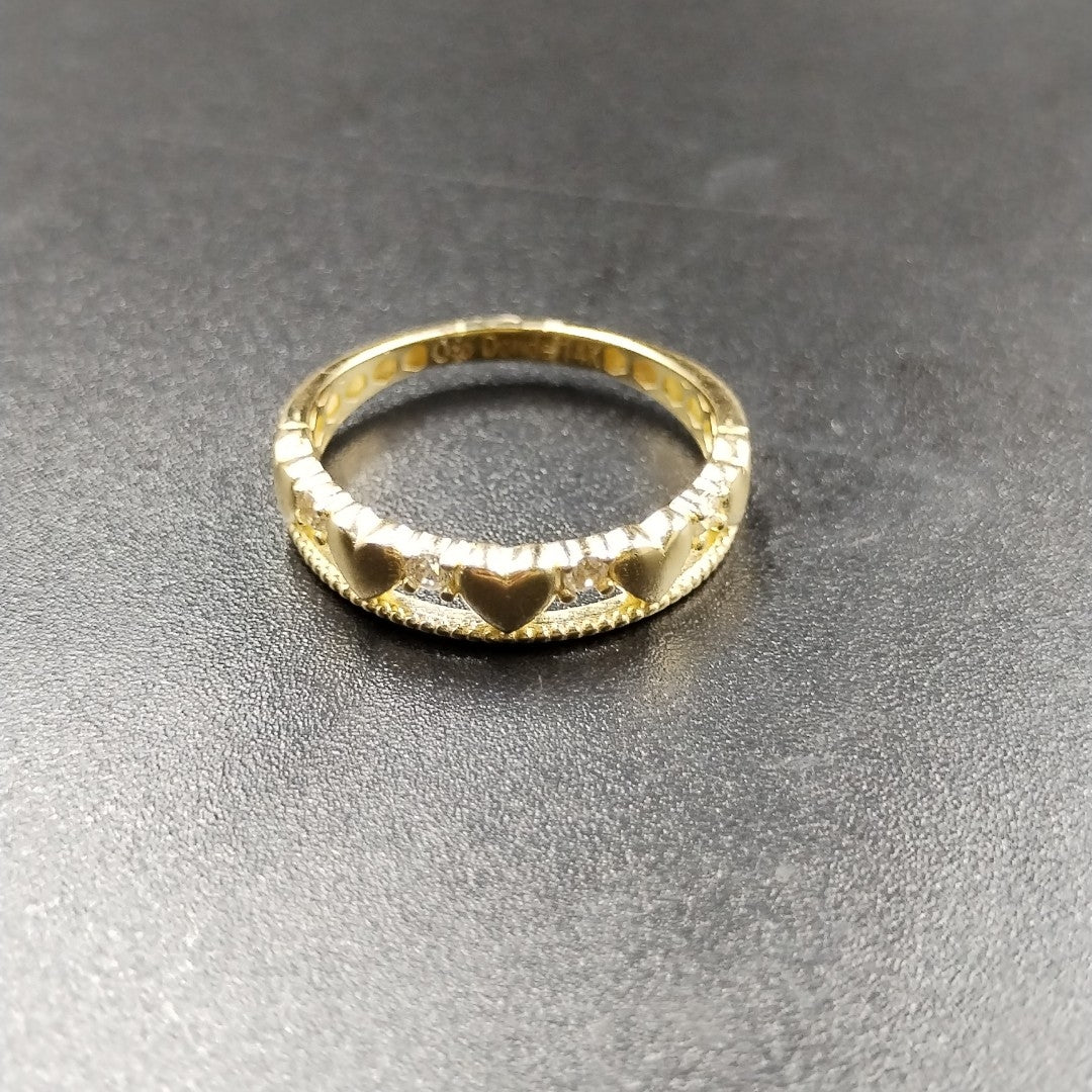ANILLOS DAMA ORO 14K 2 (NUEVO)
