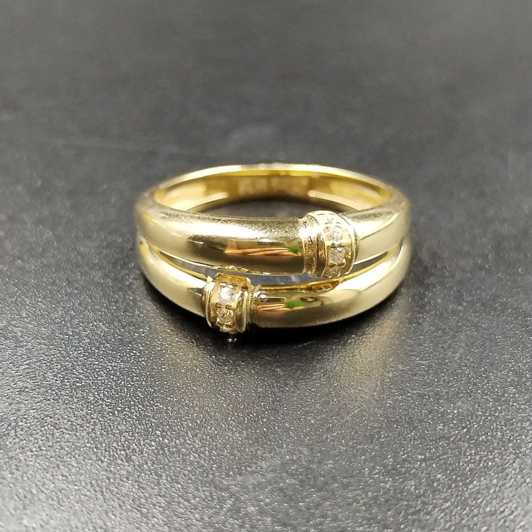 ANILLOS DAMA ORO 14K 2 (NUEVO)
