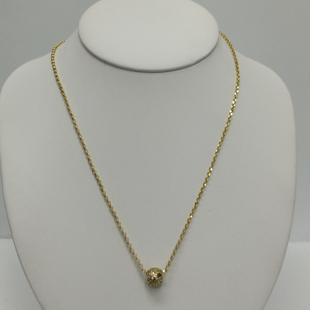 GARGANTILLAS ORO 10K 3.7 (NUEVO)