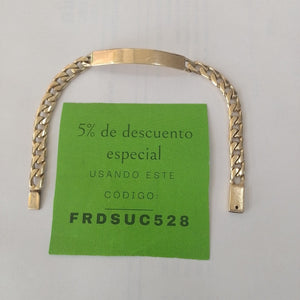 ESCLAVA ORO 10 K 25.7 GRMS (SEMINUEVO)