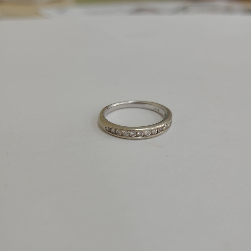MEDIA CHURUMBELA ORO BLANCO 14 K 2.7 GRMS (SEMINUEVO)