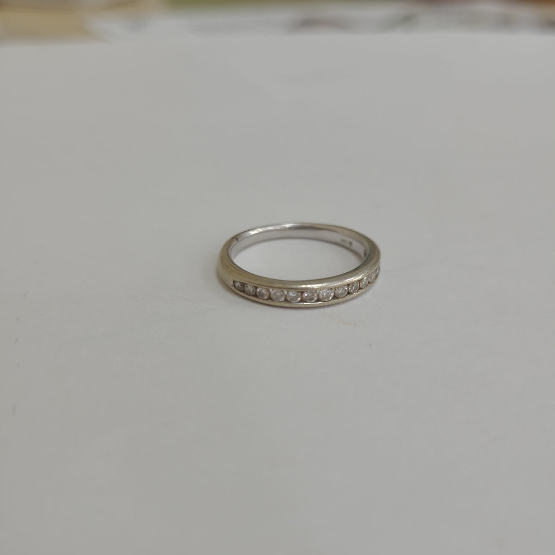 MEDIA CHURUMBELA ORO BLANCO 14 K 2.7 GRMS (SEMINUEVO)