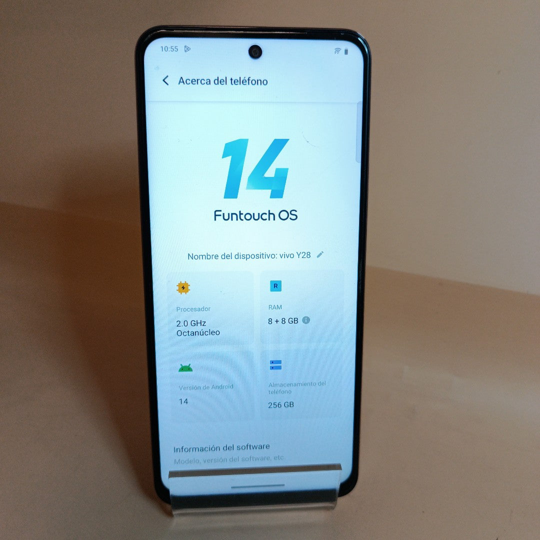 CELULAR VIVO Y28 V2352 256 GB 8 GB RAM (SEMINUEVO)