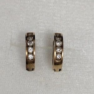 ARRACADAS PAR ORO 10 K 1,20 GRMS (SEMINUEVO)